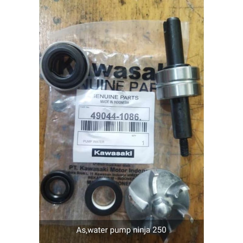 AS WATER PUMP (K49044) KUHUSUS KAWASAKI NINJA 250 CC FI INJEKSI