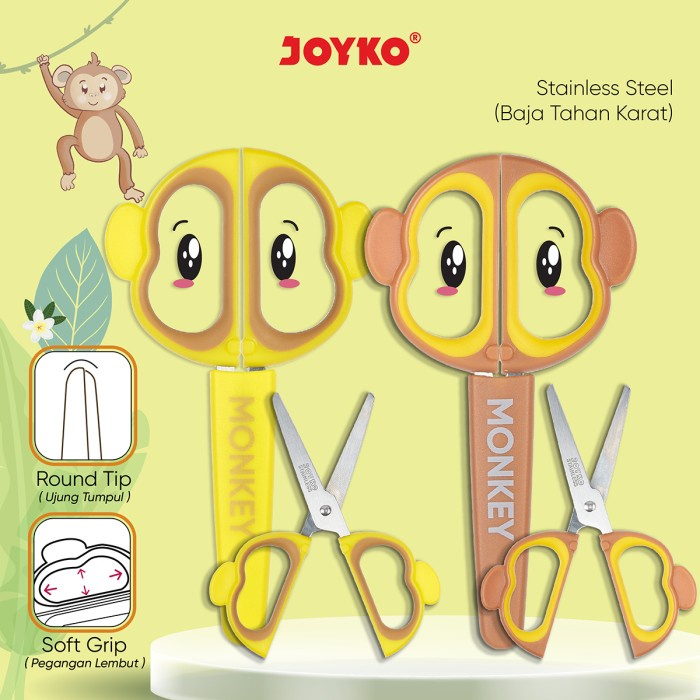 

Gunting Scissors Joyko SC-26 Monkey