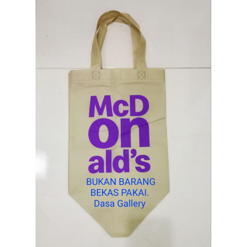 [NEW] TAS TOTE BAG Mc Donald HOKBEN ORI