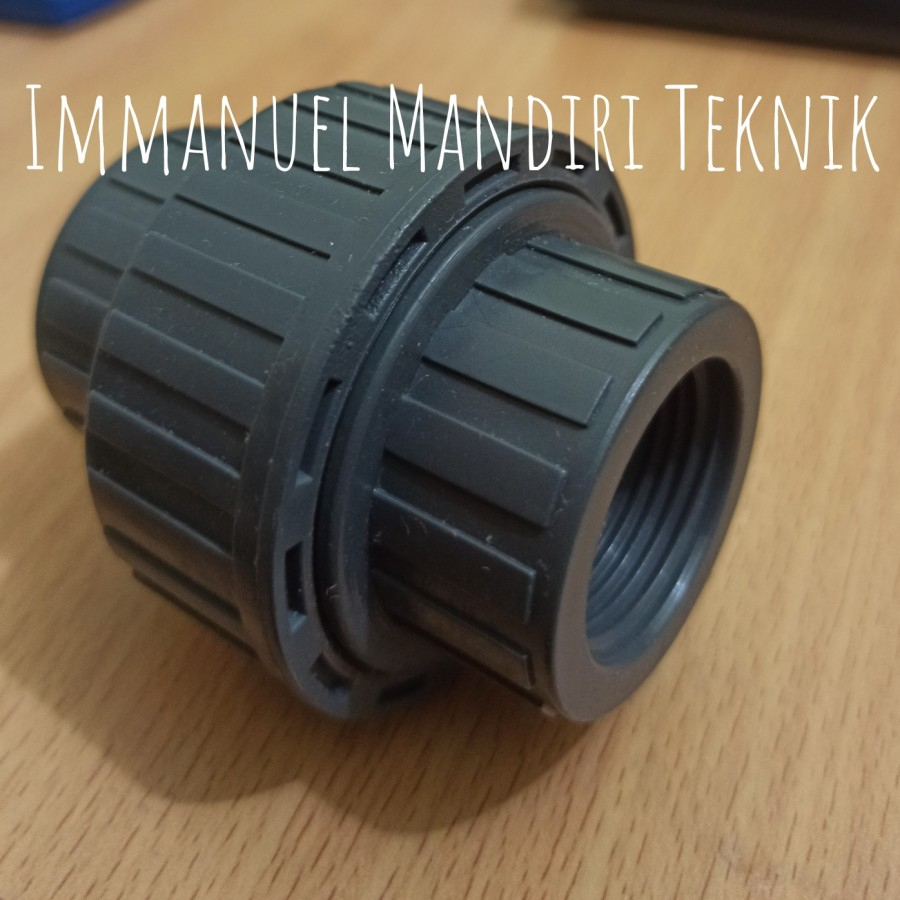 Watermur Drat Dalam 1" Pvc KDJ / Water Mur 1" Drat Dalam KDJ Taiwan