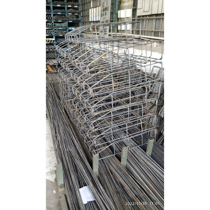 Belum dirakit, Cakar Ayam 80 X 80 X 20 cm, isi 10 Tulang, Besi 10 Polos dan Ulir, TP280 TS280