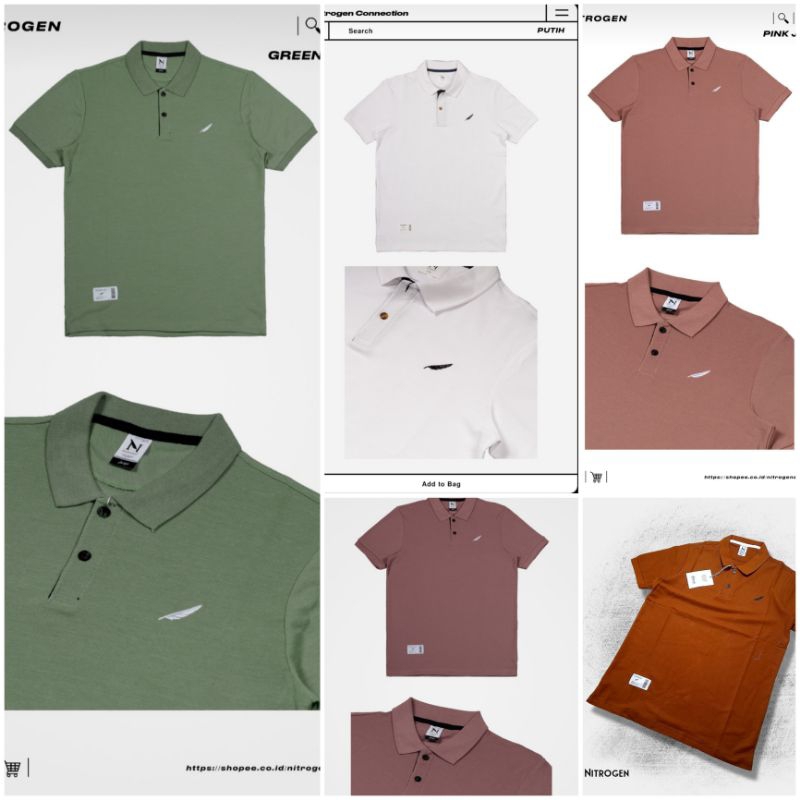 KAOS KRAH POLO PRIA DISTRO ORIGINAL BY NITROGEN CONNECTION