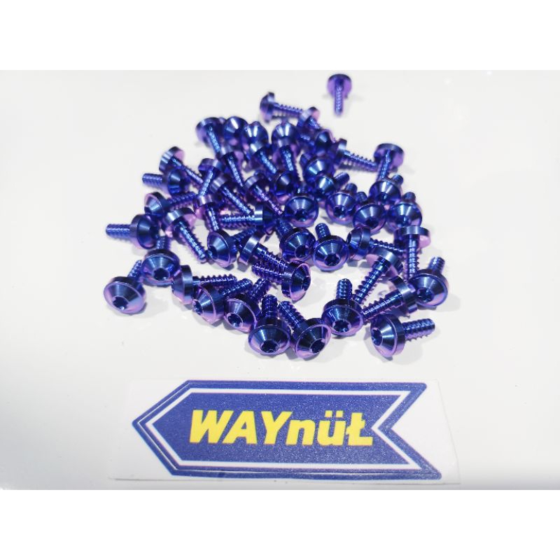 baut body yamaha titanium ( 1 biji ) Bintang Jaya Motor