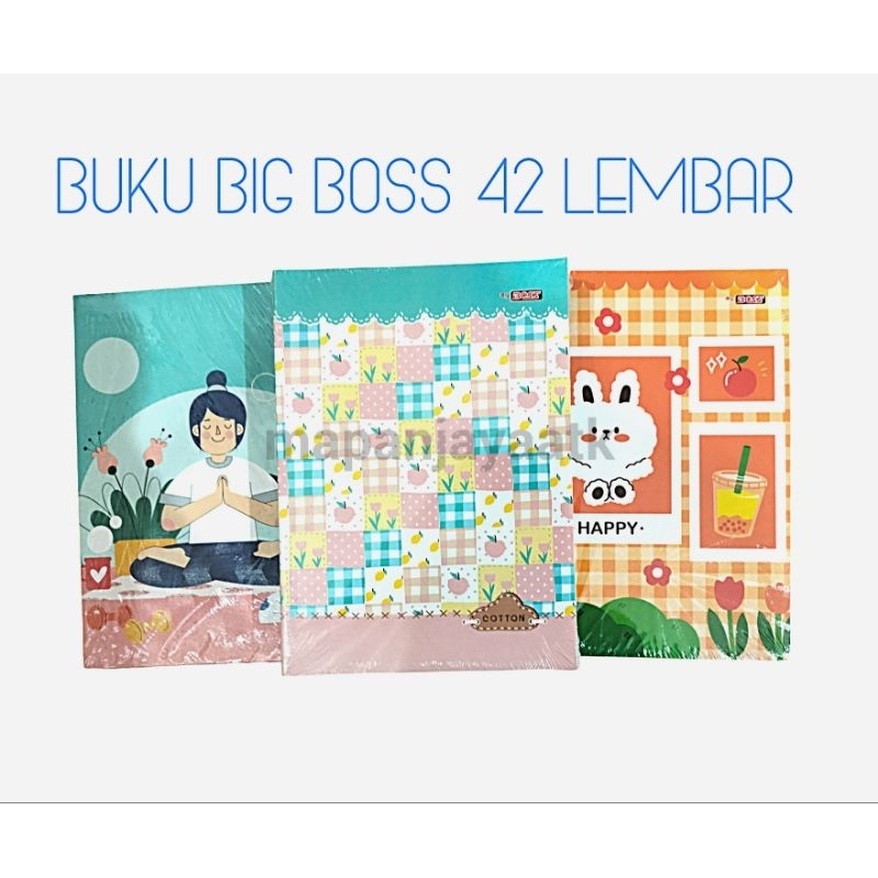 

Buku tulis BIG BOSS - 42 lembar