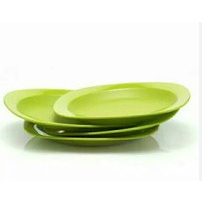 Tupperware (Set) Blossom Plate, Piring Wadah Saji