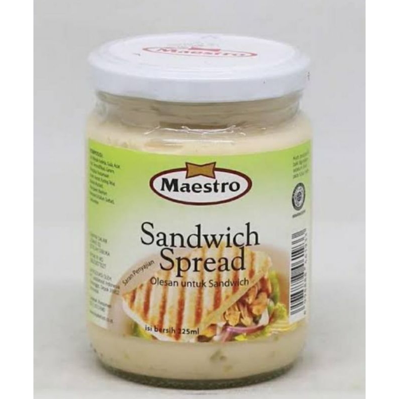 

mayones sandwich spread maestro 245gr