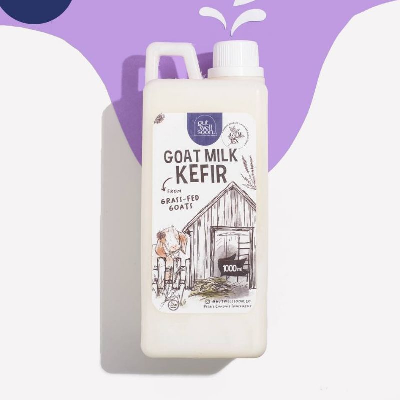 

GOAT MILK KEFIR (PROBIOTIK ALAMI) / GUT WELL SOON