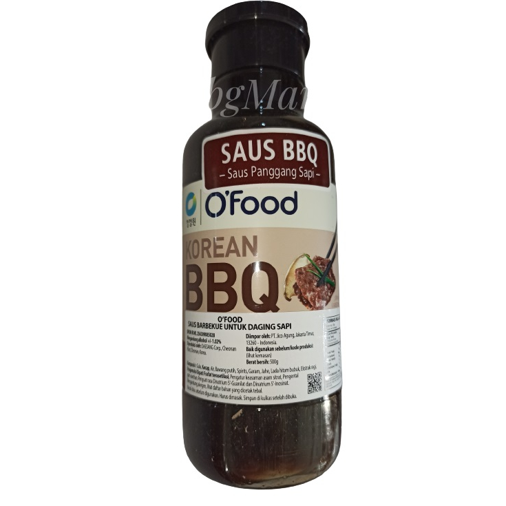 

Chung Jung One Beef Galbi Barbeque / BBQ Sauce/ Iga/ ribs / Saus 500gr