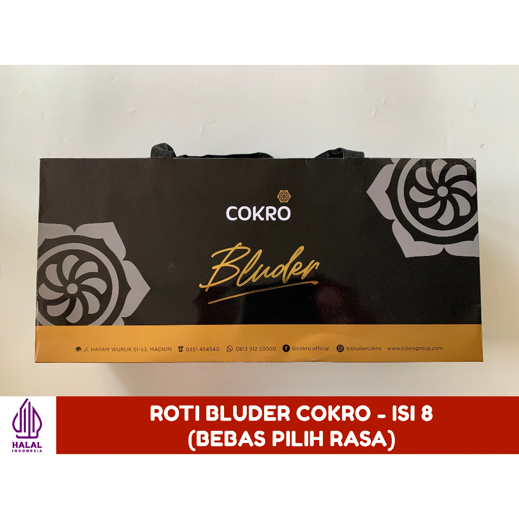 

Roti Bluder Cokro asli Madiun - Jatim (isi 8 - bebas pilih rasa)