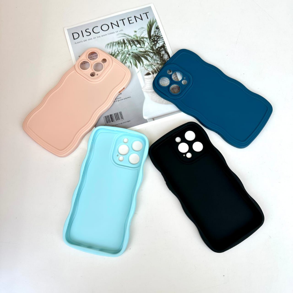 CASE GELOMBANG WARNA IPHONE 6/IPH 6+/IPH 7/PH 7+ (HOKY ACC)