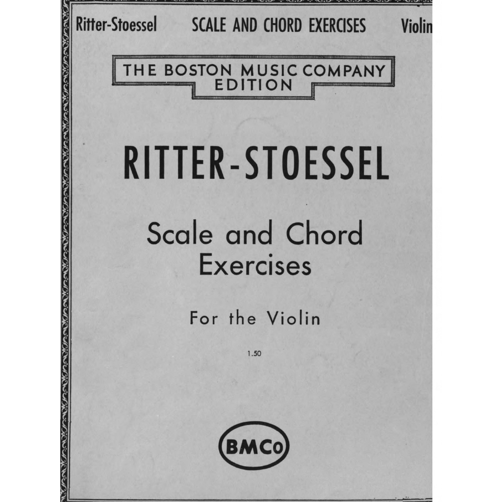 Buku Biola Latihan Scale dan Chord For Violin