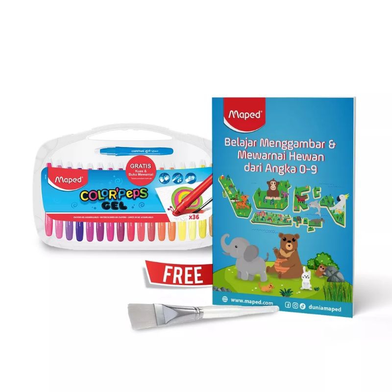 

MAPED SILKY GEL CRAYON