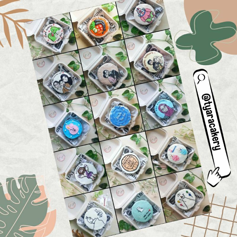 

DEB Korean lunch box cake Bandung Bento Cake d.10cm Custom Cake Bandung