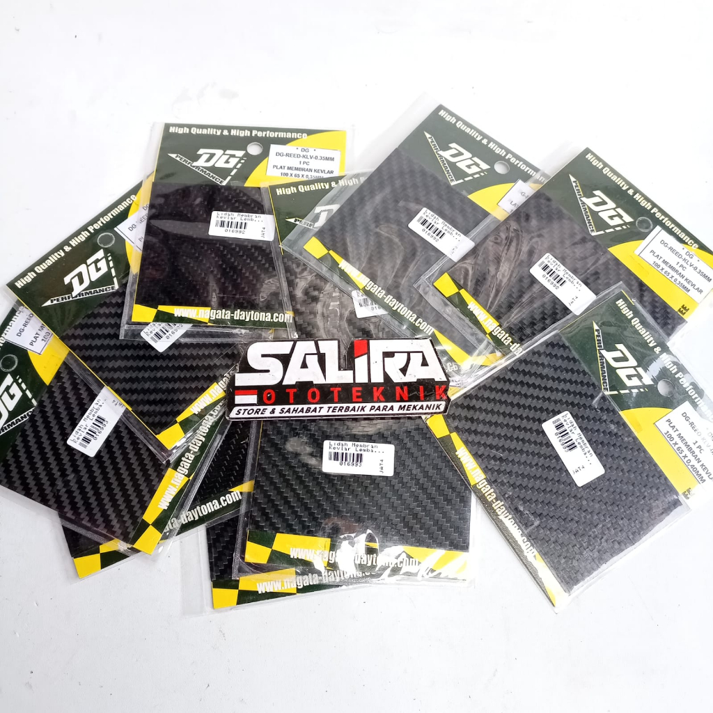 Valve Lidah Membran Carbon Karbon Racing Lembaran DG Racing