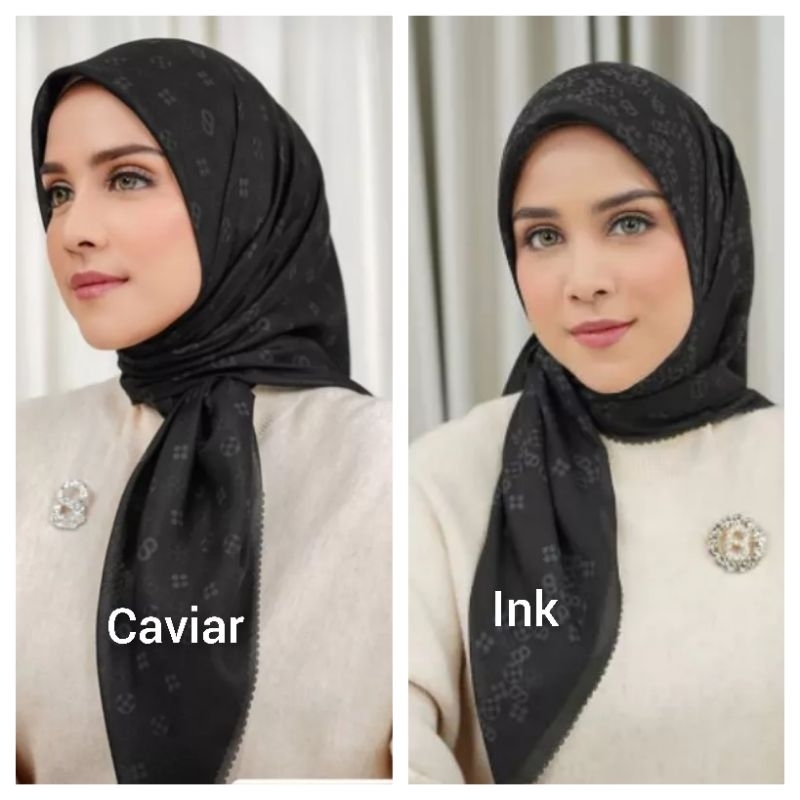 Monogram series Monogram scramble buttonscarves