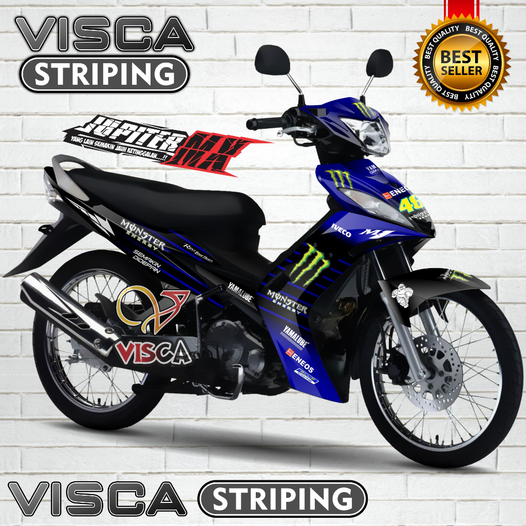 Decal Jupiter MX Old - Stiker MX Old - Dekal MX Old Full Body - Striping Jupiter MX Old Variasi - De