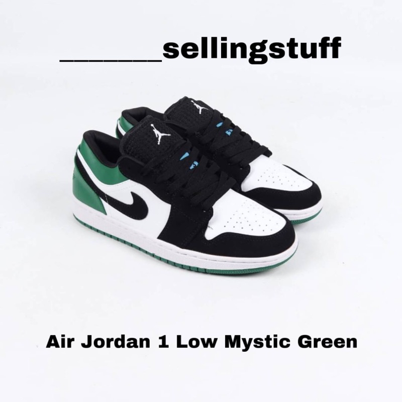 Air Jordan 1 Low Mystic Green