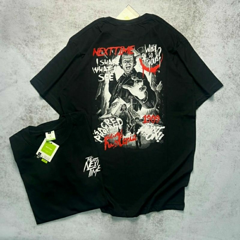 T-SHIRT DISTRO ORIGINAL STREETWEAR ORIGINAL NEXT TIME & SEVENKEY