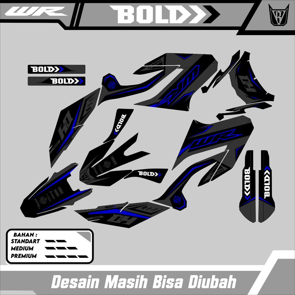STICKER DECAL Trail YAMAHA WR 155 supermoto 20