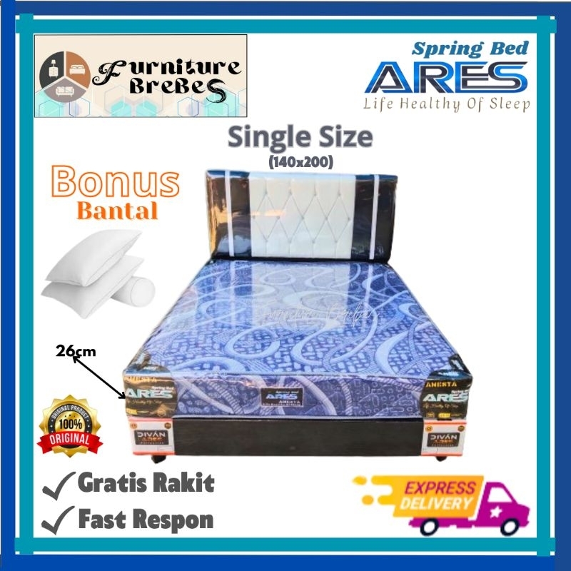 Kasur Springbed dan Divan Ukuran No 3 140x200 Termurah Cirebon Brebes Slawi