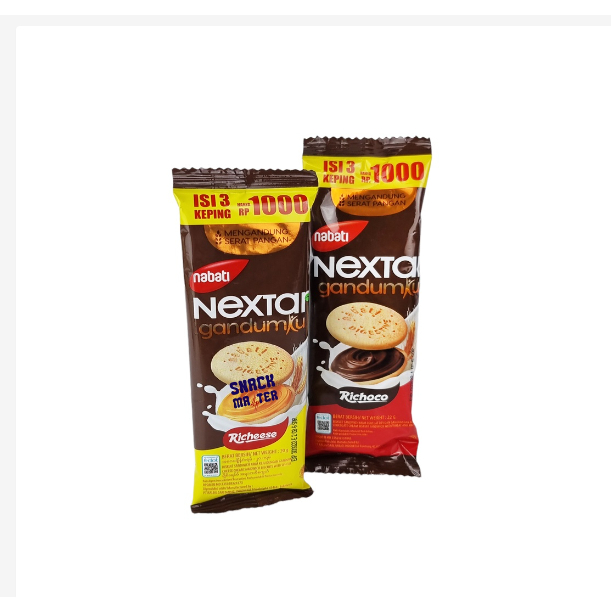 

Nabati Nextar Gandum Ku- Netto 22 gram GROSIR [1KARTON]