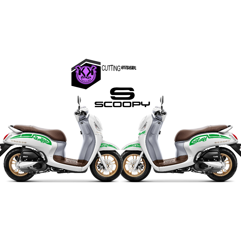 SC.279/STICKER CUTTING/STRIPING NEW SCOOPY/STRIPING SCOOPY SIMPEL/STIKER CATING MOTOR/STIKER BODY SC