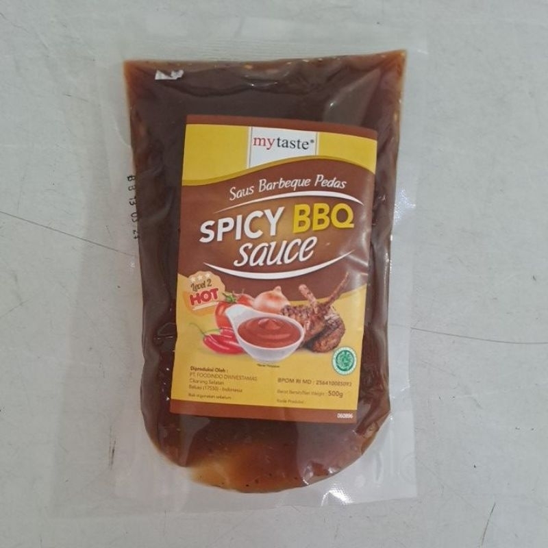 

MyTaste BBQ Spicy Sauce 500gr Saus BBQ Pedas