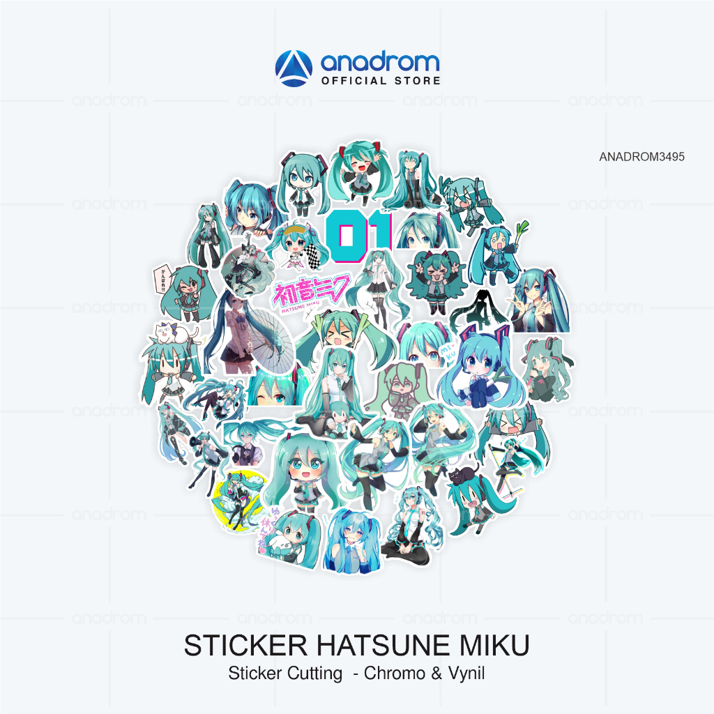 

Sticker Hatsune Miku | Sticker Anime & Aesthetic | Anadrom 3495