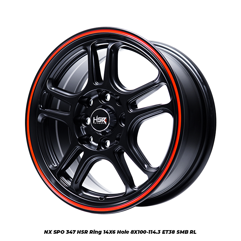 velg hsr Nx ring 14 terbau cocok buat mobil agya,sigra,ayla
