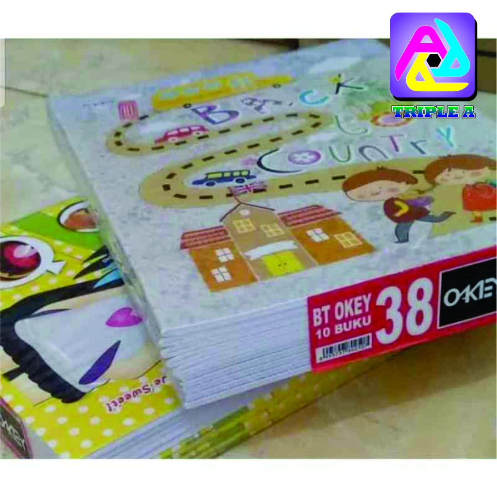 

BUKU TULIS OKEY 38 LEMBAR 1 PACK