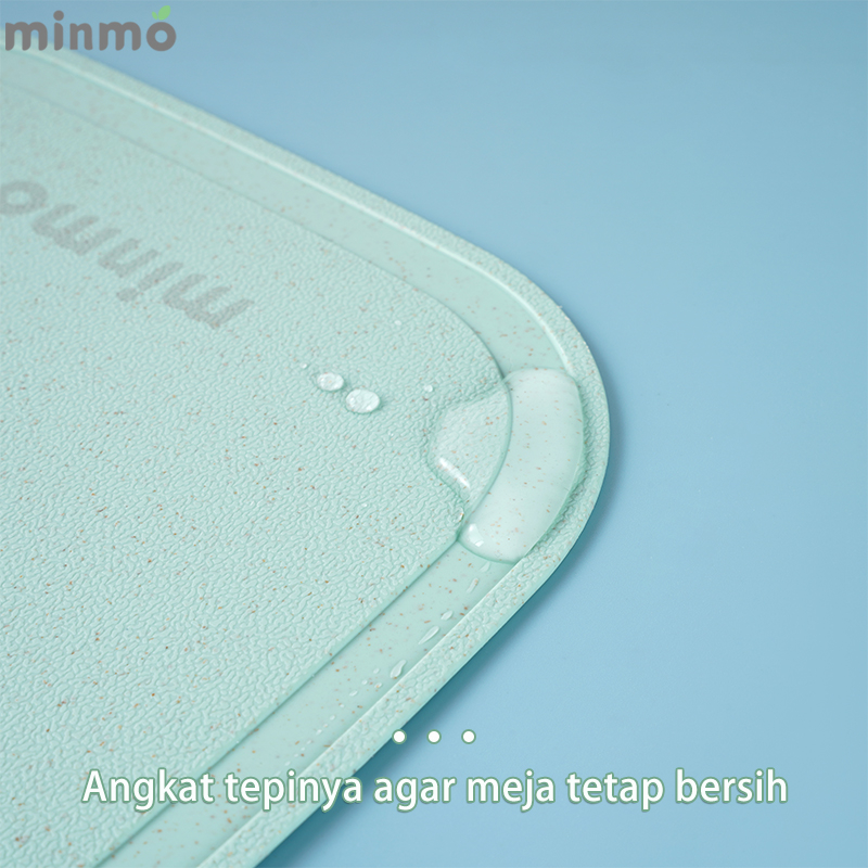 minmo Talenan Anti Slip Bahan PP Food Grade Jerami Gandum