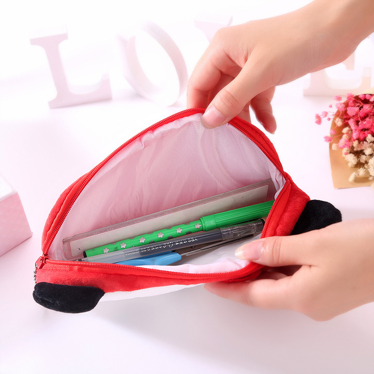 SS Pouch Aksesoris Kosmetik Karakter Lucu tempat pensil karakter kotak pensil