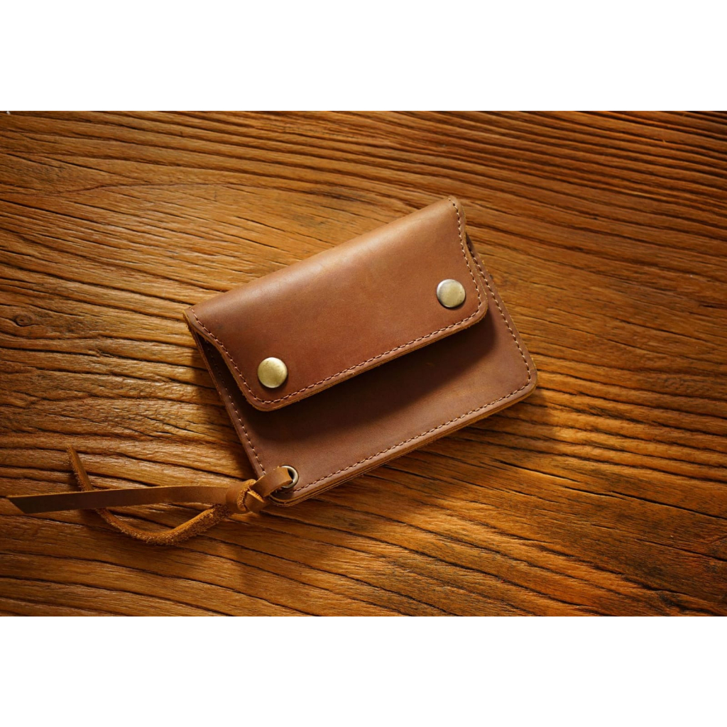 Dompet Kartu KUlit Sapi Asli - Dompet koin Minimalis