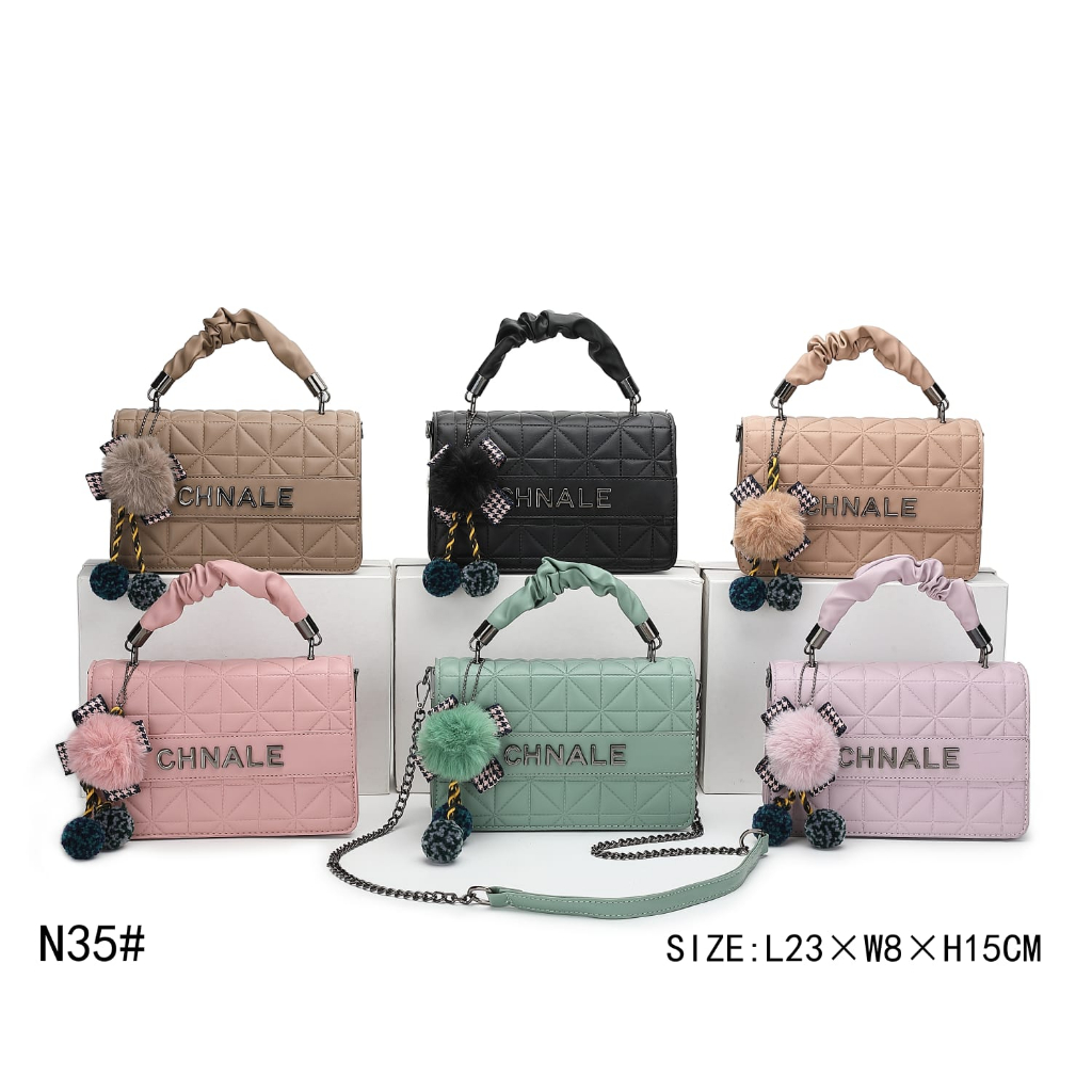 Promise bag's shop tas selempang wanita import N35 ( BISA COD)