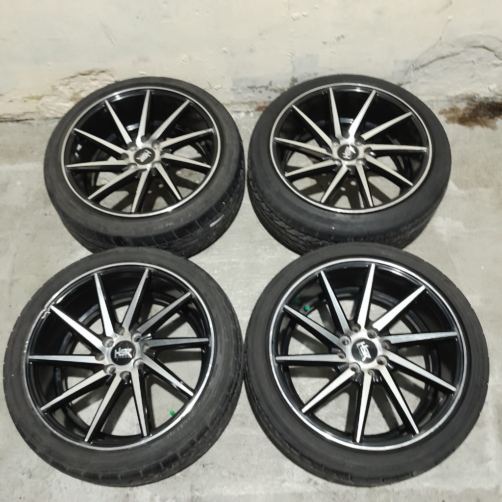 velg mobil second HSR Ciao ring 17 pcd 4x100/ 114 untuk Xenia, Yaris