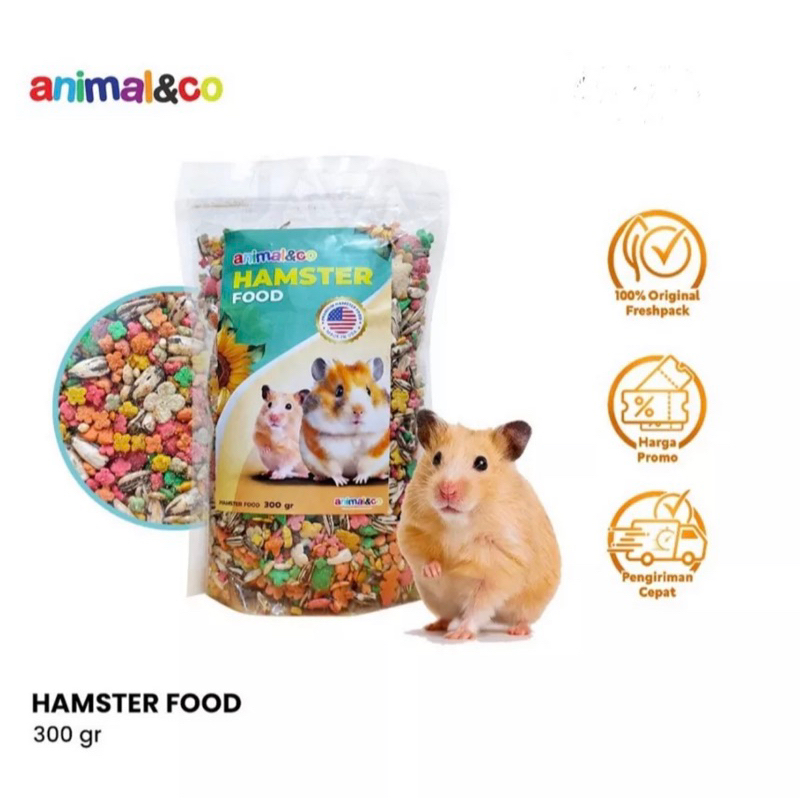 AnC Hamster Food 300gr / Makanan Hamster