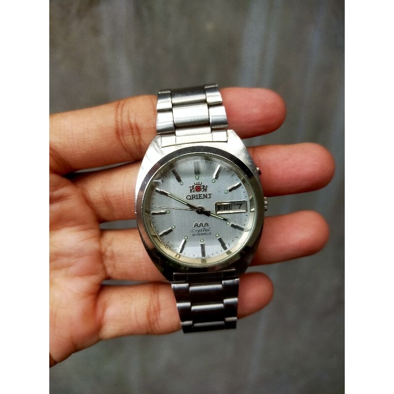 Jam tangan Orient AAA crystal automatic original