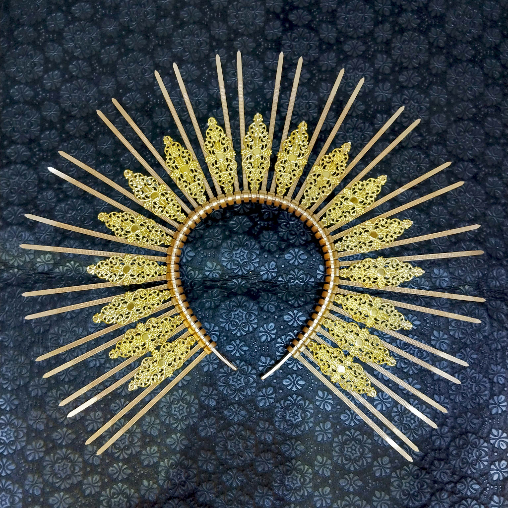 Bando Mahkota RATU BULAN - Bando Acc Cosplay Pentas