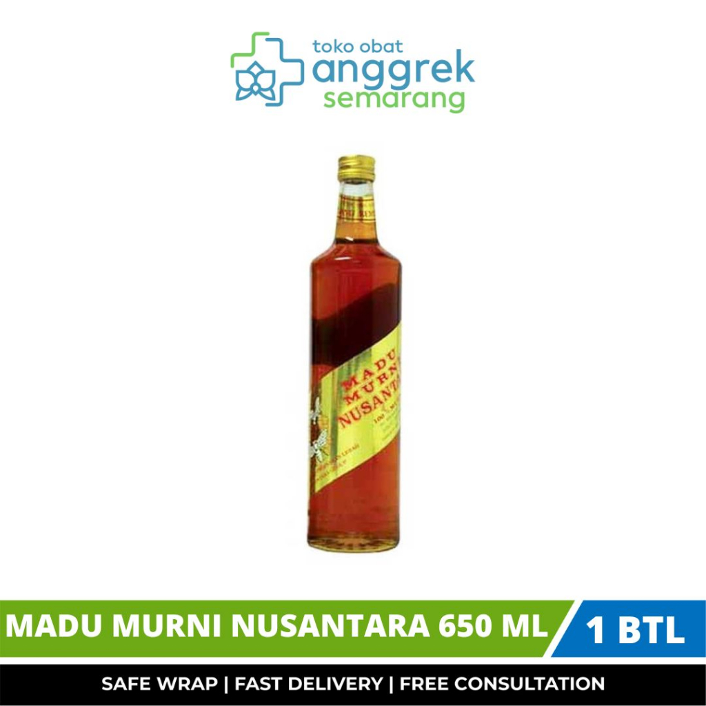 

MADU MURNI NUSANTARA 650 ML/MADU DAYA TAHAN TUBUH/MADU ASLI/MADU UNTUK BERBAGAI KELUHAN KESEHATAN