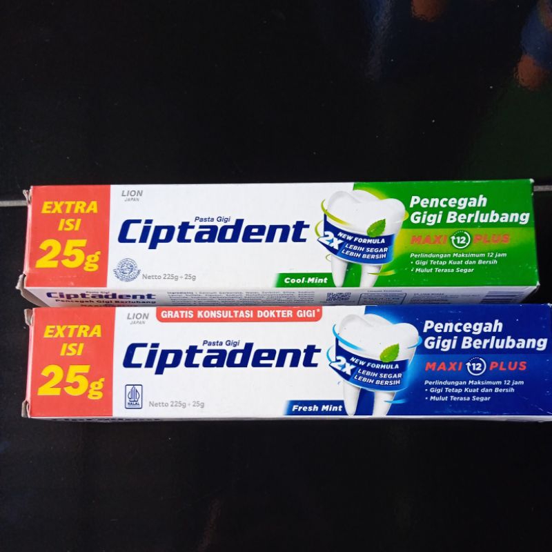 ciptadent pasta gigi 225+25 gram
