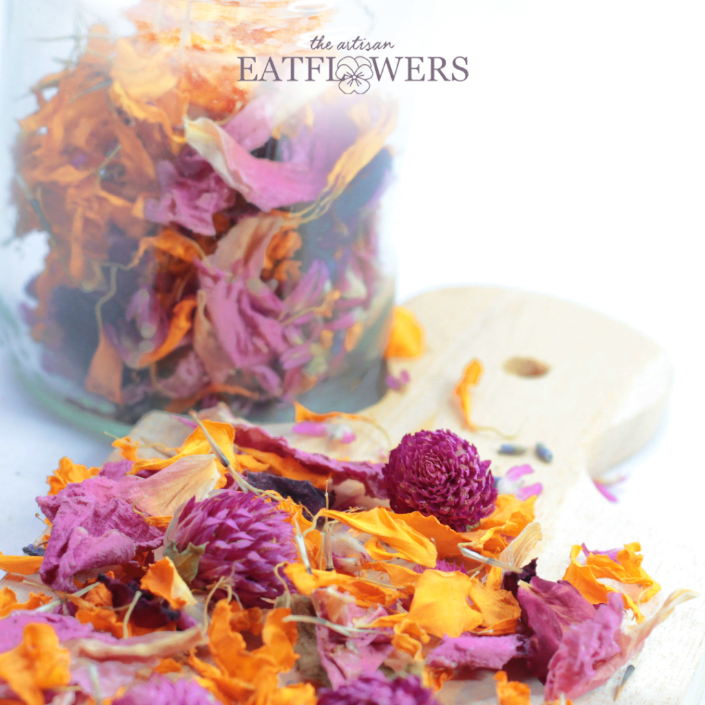 

Dried edible flowers - The Artisan Eatflowers EF12