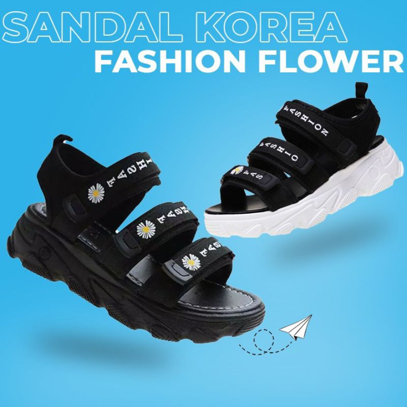 Sandal Gunung Anak Anak / Sandal Wanita Korea /Sandal Casual Wanita/Sandal Gunung Casual Daisy TERBA