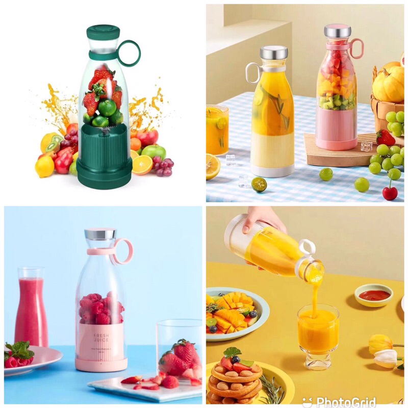 Blender Portable Juicer Botol Travel Multifungsi