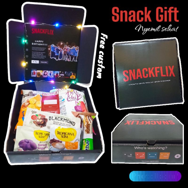 

KADO ULANG TAHUN I DIET I SEHAT I RENDAH KALORI KADO I TEMAN NONTON I NETFLIX I SNACKFLIX I GIFT I KADO ULANG TAHUN