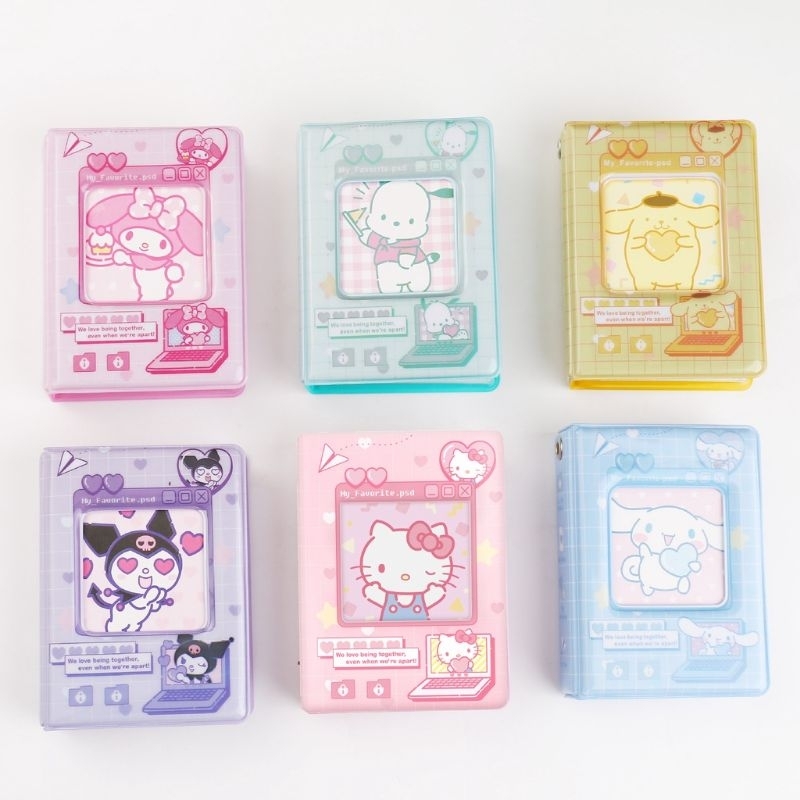 PHOTOCARD ALBUM COLLECTION BOOK SANRIO BUKAN ORI