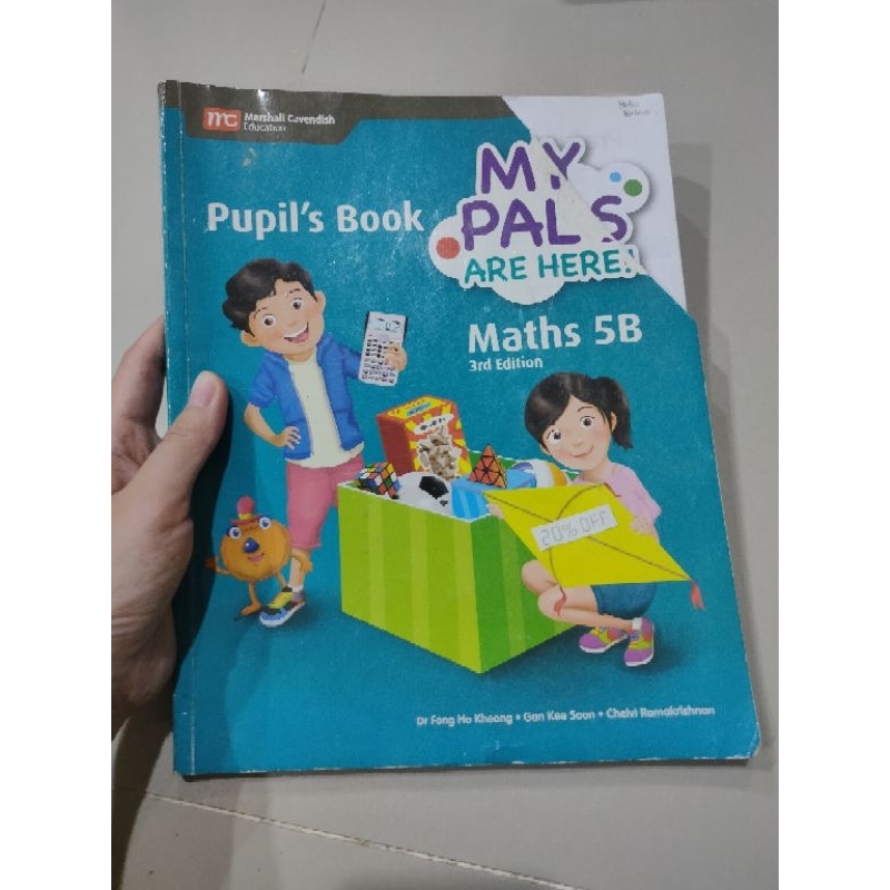 

My Pals Math 5b pupil book bekas