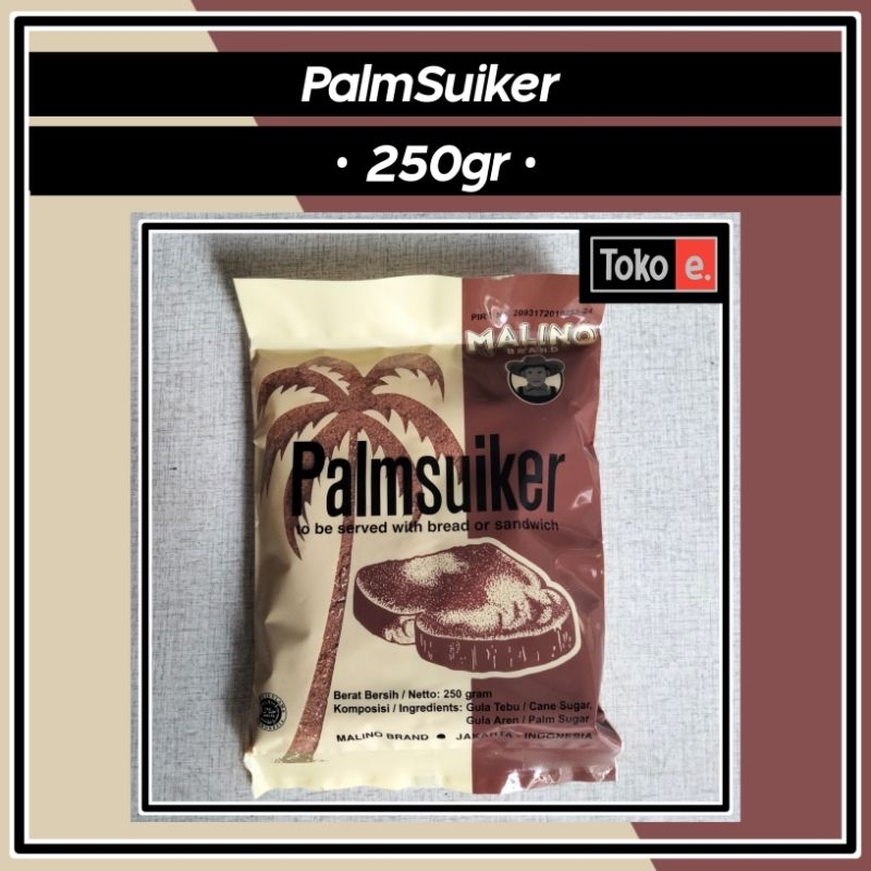 

Palm Suiker Brown Sugar 250gr • Malino Brand