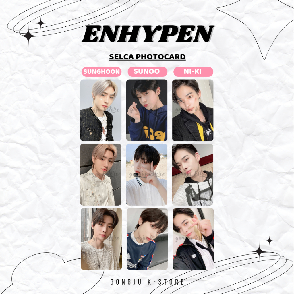 [ COD ] EN- ENHYPEN SELCA SET