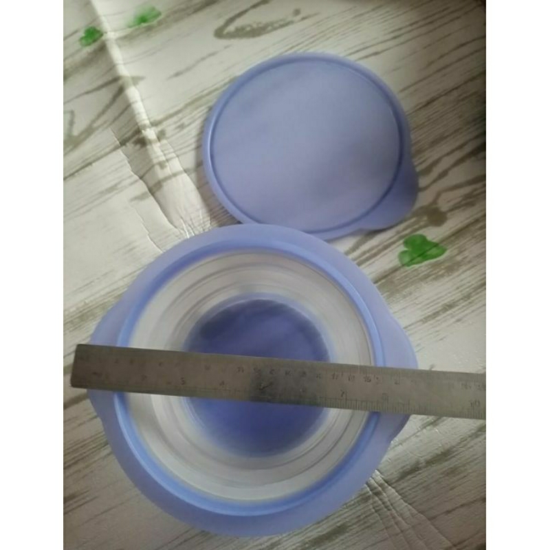 mangkok lipat tutup tupperware