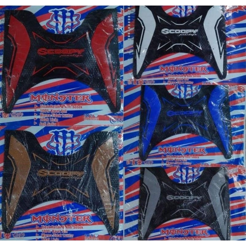 Karpet honda scoopy new 2020-2022 pijakan kaki motor scoopy new 2020-2022
